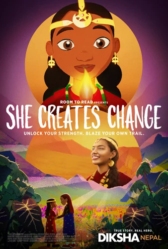 She Creates Change poster: Diksha, NEPAL