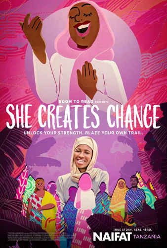 She Creates Change poster: Naifat, TANZANIA