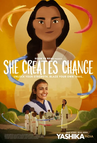 She Creates Change poster: Yashika, INDIA
